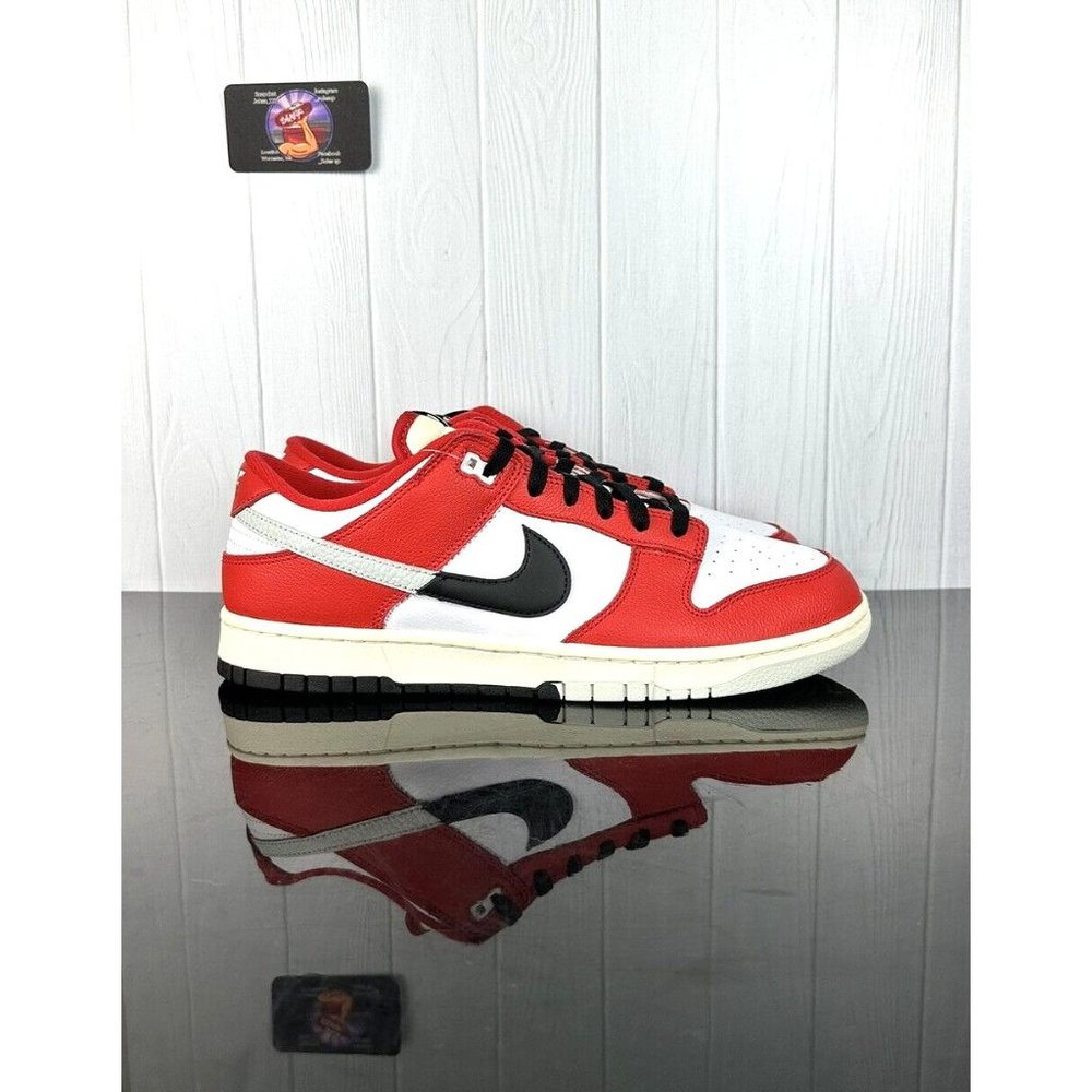 Size 11.5 Men's Nike Dunk Low Chicago Split 2023 DZ2536-600 Brand New Fast Ship!